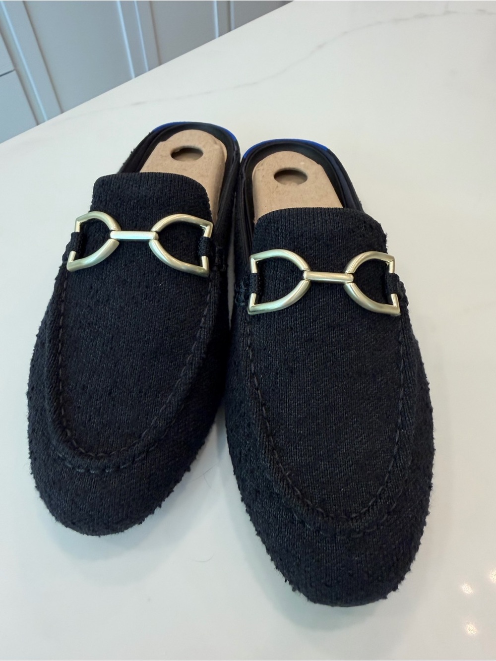 Rothy’s new in box The Double Bit Loafer Mule size 6.5